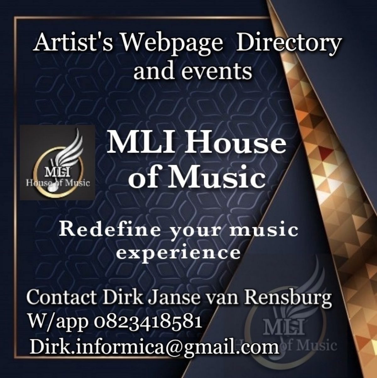 MLI Music (Vermaaklikheid en Ontspannings Gids Suid Afrika)